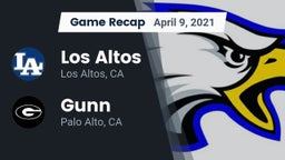 Recap: Los Altos  vs. Gunn  2021