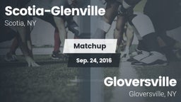 Matchup: Scotia-Glenville vs. Gloversville  2016