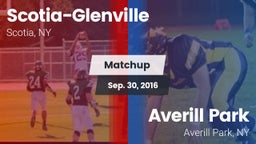 Matchup: Scotia-Glenville vs. Averill Park  2016