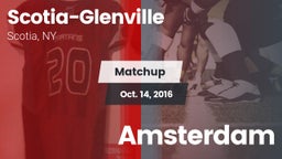 Matchup: Scotia-Glenville vs. Amsterdam  2016