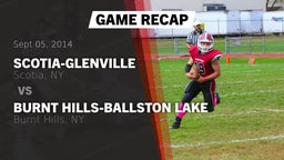 Recap: Scotia-Glenville  vs. Burnt Hills-Ballston Lake  2014