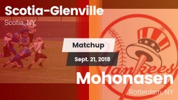 Matchup: Scotia-Glenville vs. Mohonasen  2018