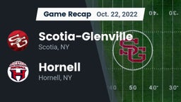 Recap: Scotia-Glenville  vs. Hornell  2022