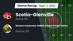 Recap: Scotia-Glenville  vs. Ravena-Coeymans-Selkirk Central School District 2022