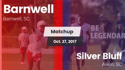 Matchup: Barnwell vs. Silver Bluff  2017