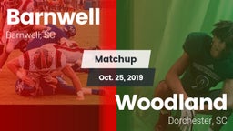 Matchup: Barnwell vs. Woodland  2019