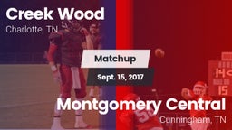 Matchup: Creek Wood vs. Montgomery Central  2017