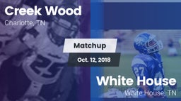Matchup: Creek Wood vs. White House  2018
