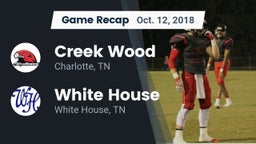 Recap: Creek Wood  vs. White House  2018