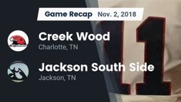 Recap: Creek Wood  vs. Jackson South Side  2018