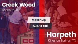 Matchup: Creek Wood vs. Harpeth  2019