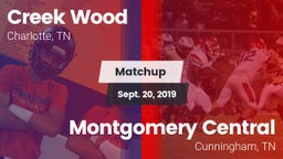 Matchup: Creek Wood vs. Montgomery Central  2019