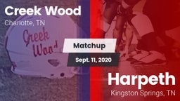 Matchup: Creek Wood vs. Harpeth  2020