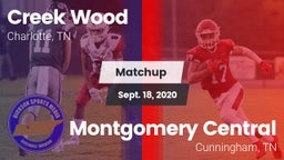 Matchup: Creek Wood vs. Montgomery Central  2020