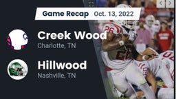 Recap: Creek Wood  vs. Hillwood  2022