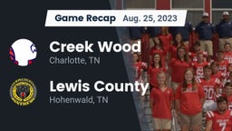 Recap: Creek Wood  vs. Lewis County  2023