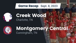 Recap: Creek Wood  vs. Montgomery Central  2023