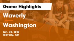 Waverly  vs Washington  Game Highlights - Jan. 30, 2018