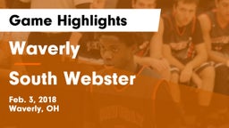 Waverly  vs South Webster  Game Highlights - Feb. 3, 2018