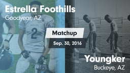 Matchup: Estrella Foothills vs. Youngker  2016