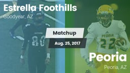 Matchup: Estrella Foothills vs. Peoria  2017