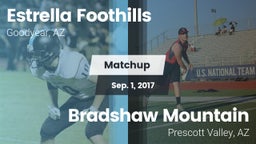 Matchup: Estrella Foothills vs. Bradshaw Mountain  2017