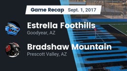 Recap: Estrella Foothills  vs. Bradshaw Mountain  2017