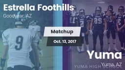 Matchup: Estrella Foothills vs. Yuma  2017