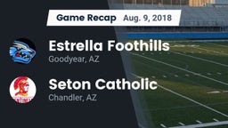 Recap: Estrella Foothills  vs. Seton Catholic  2018