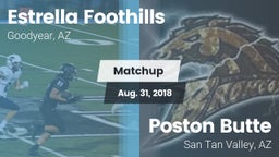 Matchup: Estrella Foothills vs. Poston Butte  2018