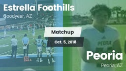 Matchup: Estrella Foothills vs. Peoria  2018