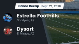 Recap: Estrella Foothills  vs. Dysart  2018