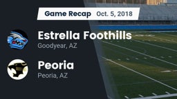 Recap: Estrella Foothills  vs. Peoria  2018