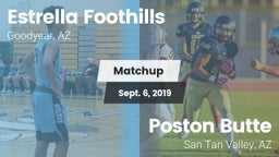Matchup: Estrella Foothills vs. Poston Butte  2019