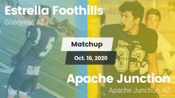 Matchup: Estrella Foothills vs. Apache Junction  2020