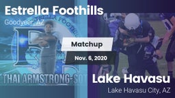 Matchup: Estrella Foothills vs. Lake Havasu  2020