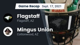 Recap: Flagstaff  vs. Mingus Union  2021