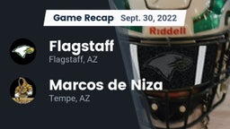 Recap: Flagstaff  vs. Marcos de Niza  2022