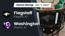 Recap: Flagstaff  vs. Washington  2022