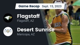 Recap: Flagstaff  vs. Desert Sunrise  2023