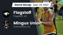 Recap: Flagstaff  vs. Mingus Union  2023