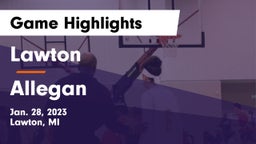 Lawton  vs Allegan  Game Highlights - Jan. 28, 2023