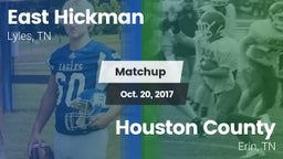 Matchup: East Hickman High vs. Houston County  2017