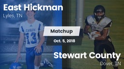 Matchup: East Hickman High vs. Stewart County  2018
