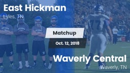 Matchup: East Hickman High vs. Waverly Central  2018