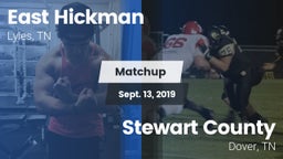 Matchup: East Hickman High vs. Stewart County  2019