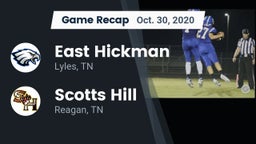 Recap: East Hickman  vs. Scotts Hill  2020