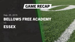 Recap: Bellows Free Academy  vs. Essex 2015