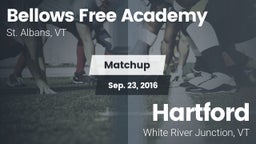Matchup: Bellows Free Academy vs. Hartford  2016