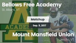 Matchup: Bellows Free Academy vs. Mount Mansfield Union  2017
